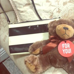 Striped cross body handbag  - authentic